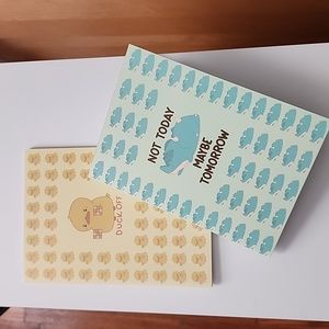 Brand new set of  Design by Mina Draco & Ducky notebook